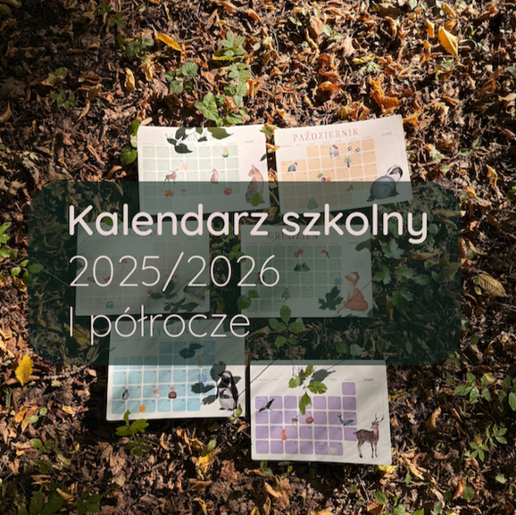 Kalendarz szkolny 2025/2026 - pierwsze półrocze