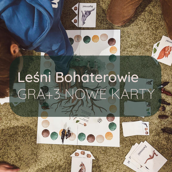 Leśni bohaterowie zestaw uzupełniający